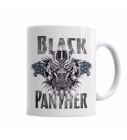 Black Panther Kupa Bardak Porselen