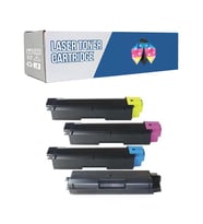 Safir Toner  Kyocera FS-C5150DN TK-580 CMYK 1 Set    Muadil Toner