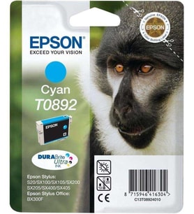 Tonersepeti Epson T0892 C13T08924020 Orjinal Mavi Kartuş
