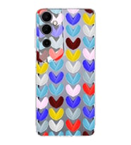 PrintiFy Tecno Pova Neo 2 ile Uyumlu Water Color 1  Kamera Korumalı Şeffaf  Kılıf