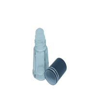 BOŞ PARFÜM ŞİŞESİ 3 ML (3 ADET) SİYAH KAPAKLI ROLL-ON BOŞ ŞİŞE