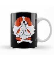 Cavalier Dog Yoga For Yogi And Lover Gift Kupa Bardak Porselen