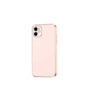 Apple iPhone 12 Uyumlu Kılıf Zore Bark Kapak (Rose Gold Altın)