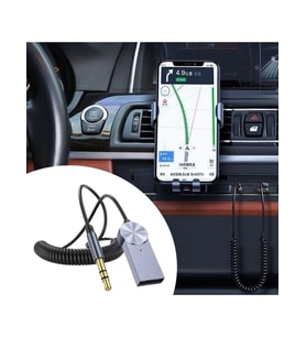 Araba için Bluetooth Aux Alıcısı Wireless Araç Kiti (5343)