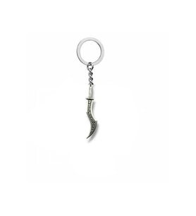 İşlemeli Kılıç Figürlü Anahtarlık – Zamak Metal Gotik Unisex Aksesuar