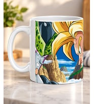 Dragon Ball Kupa Bardak Anime Temalı Anime Severlere Hediye 330 ml Porselen