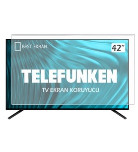 Telefunken 42TF6060 Tv Ekran Koruyucu - 42" inç 106 cm Tv Ekran Koruma Paneli