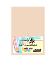 Somon Renkli A-4 Fotokopi Kağıdı 25 li 1 Paket Artlantis Fotokopi Renkli A4 Kağıdı