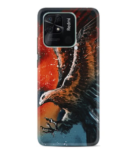 Xiaomi Poco X3 Pro M4 Pro X4 Pro C40 10C Kılıf Desenli Silikon Kartal Uçarken 1718