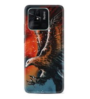 Xiaomi Poco X3 Pro M4 Pro X4 Pro C40 10C Kılıf Desenli Silikon Kartal Uçarken 1718