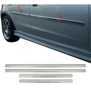 Ford C-Max Krom Kapı Çıtası 2004-2010 4Prç Paslanmaz Çelik