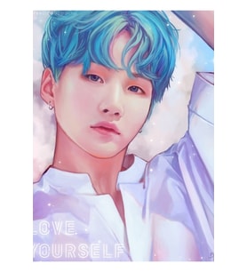 Sg Love Yourself Tablo Ahşap Poster Dekoratif Kod3300