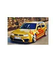 VW GOLF MK4 R MARŞPİYEL TK FİBERGLASS BOYASIZ