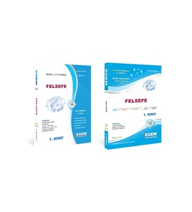 Egem Eğitim Yayınları Felsefe 1 .sınıf Güz Bahar Set (Çok Renkli)