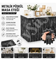 Masa Püskülü Siyah