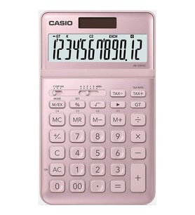 CASIO JW-200SC 12 HANE PEMBE HESAP MAKİNESİ