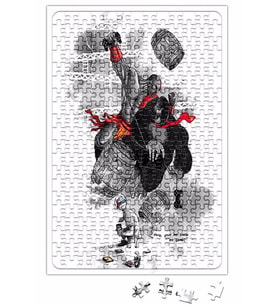 Kratos Ve Donkey Kong Especial Edition Puzzle 240 Parça
