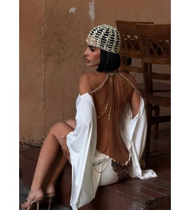 Morliva Vera Royale Dress Mini Tasarım Elbise