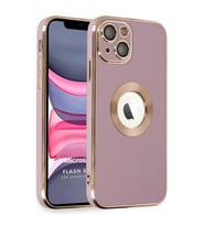 Microsonic Apple iPhone 13 Kılıf Flash Stamp Pembe
