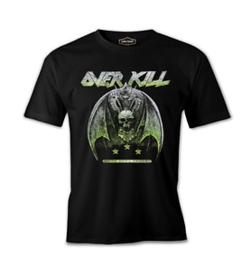 Overkill - White Devil Armory Siyah Erkek Tshirt