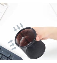 Lexroo Masa Üstü Ofis Tipi Metal Kalemlik,Perfore Kalemlik,Masa Düzenleyici Ve Toparlayıcı