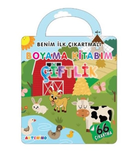 Benim İlk Çıkartmalı Boyama Kitabım - Çiftlik