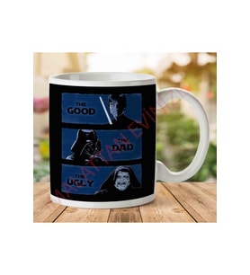 The Good The Dad And The Ugly Star Wars Iki Tarafı Baskılı Kupa Bardak