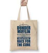 The Office Dunder Mifflin Bez Çanta Uzun Saplı