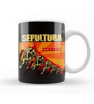 Sepultura Nation Kupa Bardak Porselen