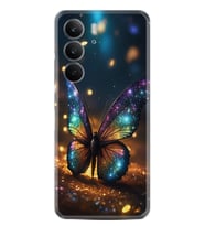Realme C75 Kılıf Boutique Baskılı Resimli Rengarenk Kelebek Pcode -097