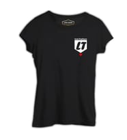 Louis Tomlinson - LT Siyah Kadın Tshirt