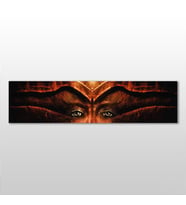 Tepe Göz Kanvas Tablo 210x70cm (Karışık)