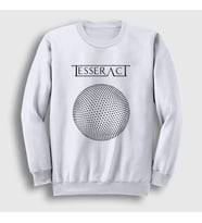 Presmono Unisex Beyaz Altered State Tesseract Sweatshirt 463063tt (Beyaz)