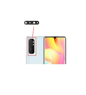 Xiaomi Mi Note 10 Lite İle Uyumlu Kamera Camı İthal Tekli Set