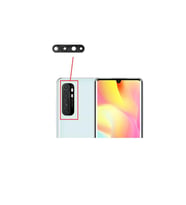 Xiaomi Mi Note 10 Lite İle Uyumlu Kamera Camı İthal Tekli Set