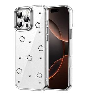 Newface Apple iPhone 16 Pro Max Fiyonk Desenli Kapak - Desen 2
