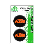 Ktm Koruma Takozu 4X4 İkili Damla Sticker