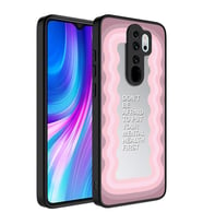 Xiaomi Redmi Note 8 Pro Kılıf Aynalı Desenli Kamera Korumalı Parlak Zore Mirror Kapak Ayna