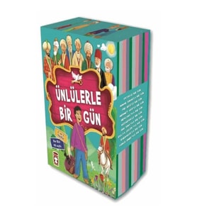 Ünlülerle Bir Gün Seti (10 Kitap Takım)