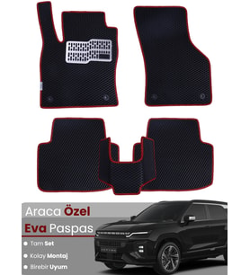 SSANGYONG ACTYON (2006-2018) Uyumlu EVA Paspas Tam Set–Oto Paspas,Araca Özel,Kolay Montaj