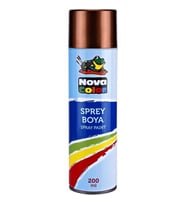 Nova Color Sprey Boya 200 ml. METALİK BAKIR 