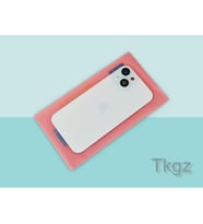 İphone 15 Arka Pil Batarya Kapağı Kapak ( Full Kamera Lensli ) MAVİ