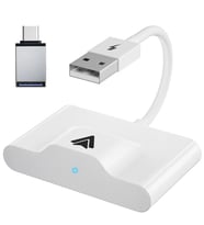 Ally Usb+Type-C Android Kablosuz Carplay Adaptör Çevirici - Youtube Netflix Tiktok - HPSBYI2004-2