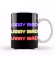 Larry Bird   Basketball gifts Vintage Retro Rainbow Quotes For BOYS AND Dad Kupa Bardak Porselen
