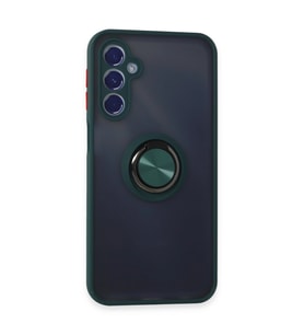 Galaxy M34 5g Kılıf Montreal Yüzüklü Kapak - Yeşil