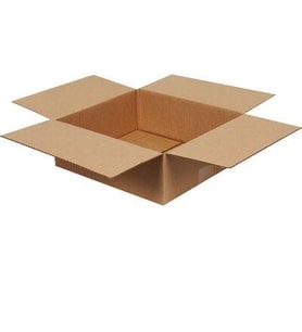 26x24x9cm Tek Oluklu Koli - Kraft