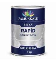 Pamukkale 1402 Rapid Endüstriyel Boya 60-70 Gloss 5 Kg Bayrak Kırmızı Ral 3020