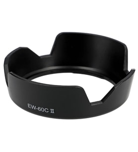 Ayex EW-60C II Parasoley – Canon EF-S 18-55mm ve EF 28-80mm / 28-90mm ile Uyumlu Lens Hood