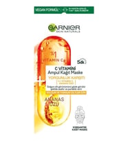 Garnier C Vitamini Yorgunluk Karşıtı Ampul Kağıt Maske 15 gr