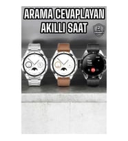 Mey İthalat® Akıllı Saat Bildirim Görme Sesli Görüşme Çoklu Kordon GPS Takibi